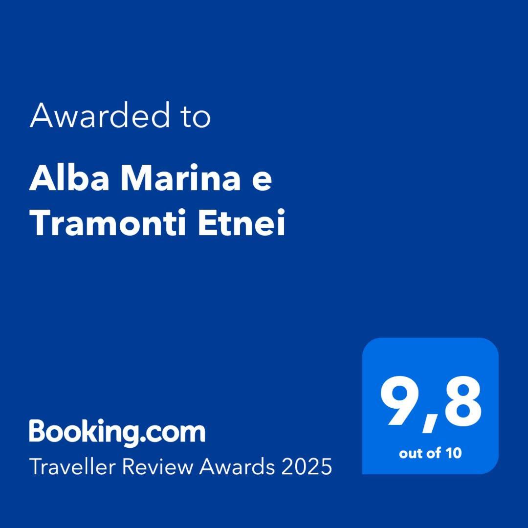 Alba Marina E Tramonti Etnei Apartment Riposto Bagian luar foto